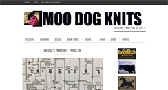 Desktop Screenshot of moodogknits.com